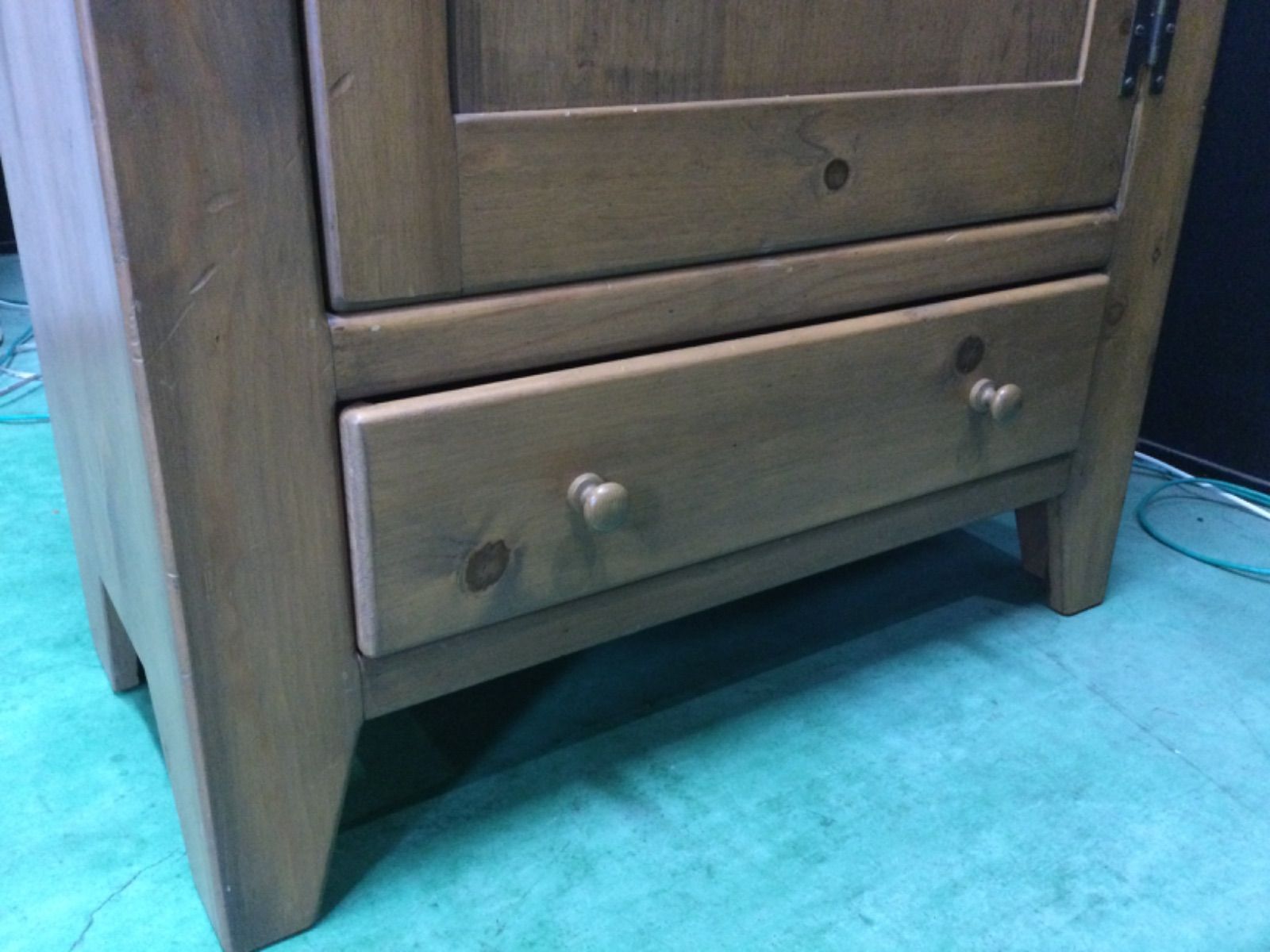 お487 enfant アンファン 食器棚 カップボード アメリカンカントリー