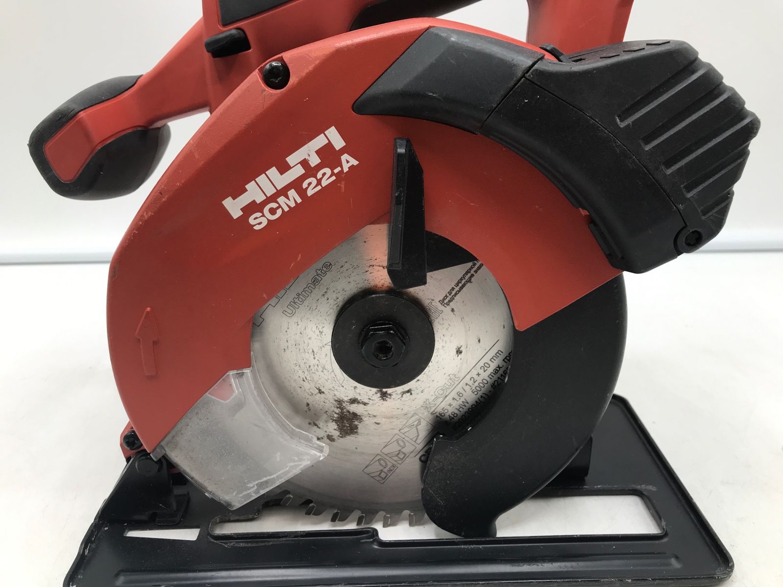 品 HILTI| ヒルティ 充電式サーキュラーソー|丸ノコ SCM22-A ITQK4GXEOEPC エコツール岡崎岩津店 M02