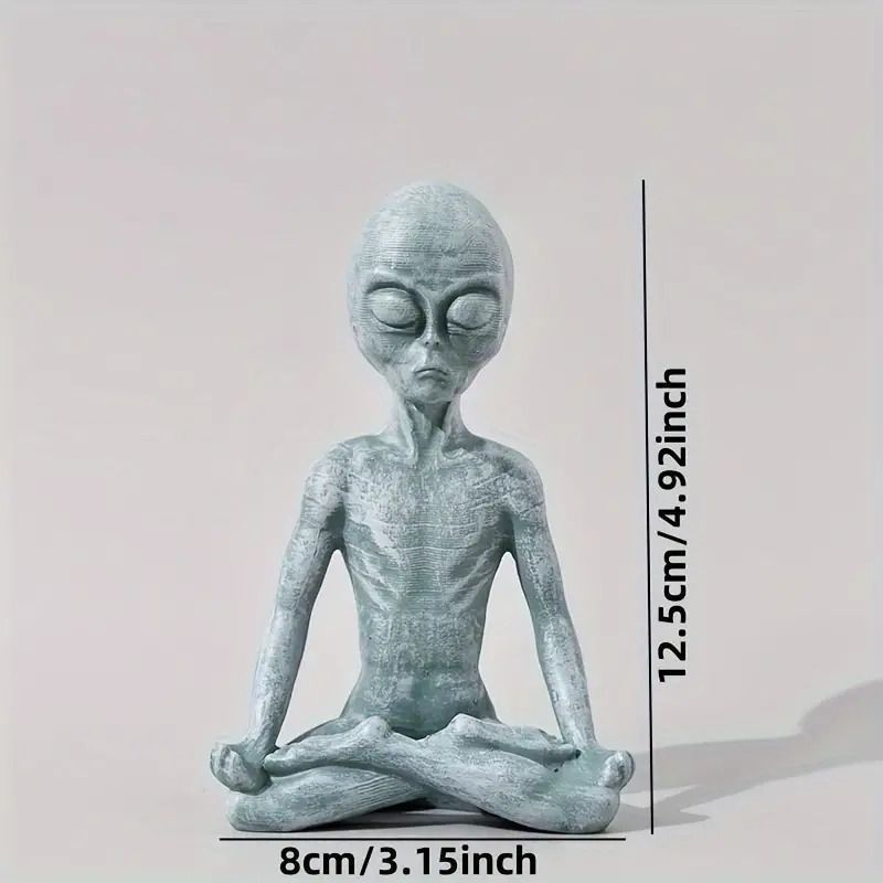 宇宙人 エイリアン グレイ ET壁掛けオブジェ彫刻雑貨フィギュア