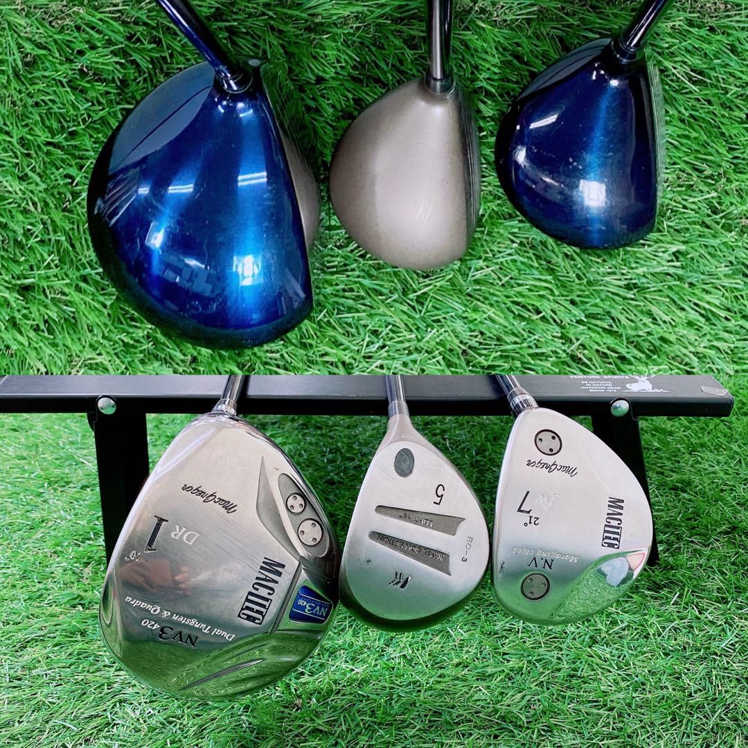 初心者男性向け】MACTEC MC7 ゴルフクラブセット 初心者男性向け