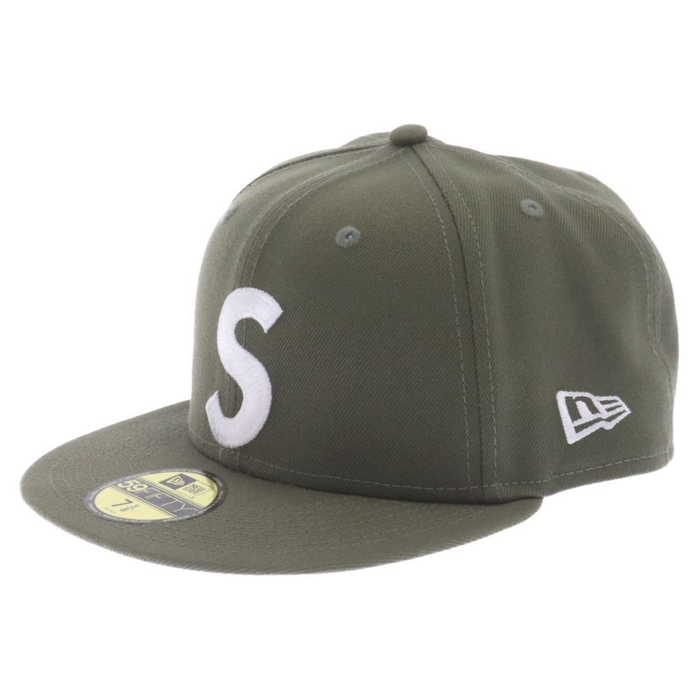 SUPREME (シュプリーム) 23AW ×New Era Jesus Piece S Logo Cap ニューエラ ジーザスピース Sロゴ ニューエラキャップ オリーブ