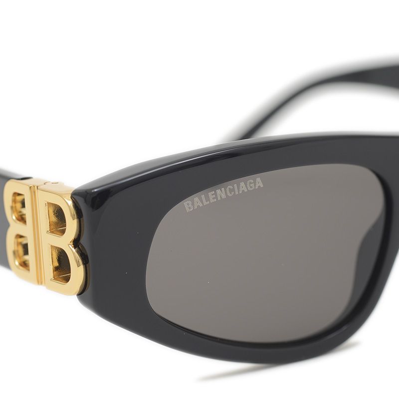 BALENCIAGA バレンシアガ　サングラス ゴールド ブラック お値下げ中⭕️バレンシアガ サングラス ブラックゴールド