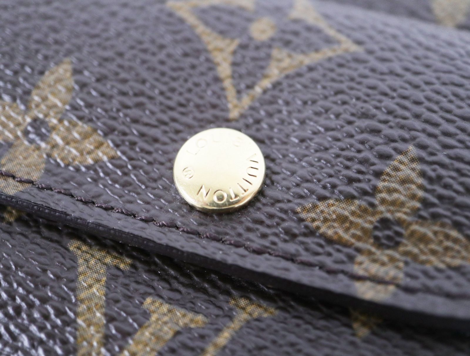 ルイヴィトン LOUIS VUITTON モノグラム ポルトモネシリング M60025