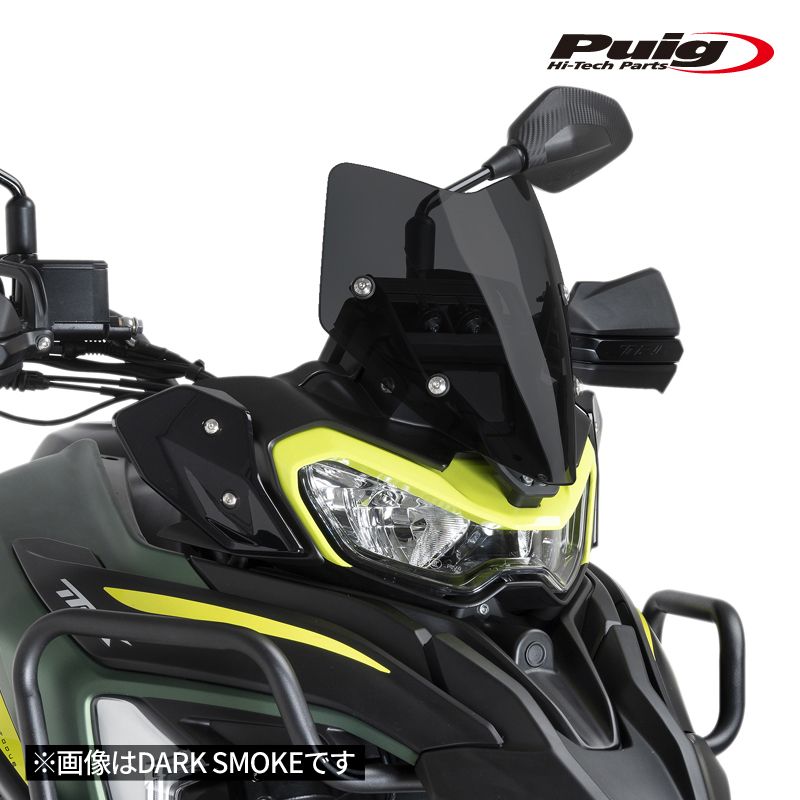 Puig 22584N RACING SPORT SCREEN BLACK BENELLI TRK 702 23-25 TRK 702X 23-25 プーチ スクリーン カウル