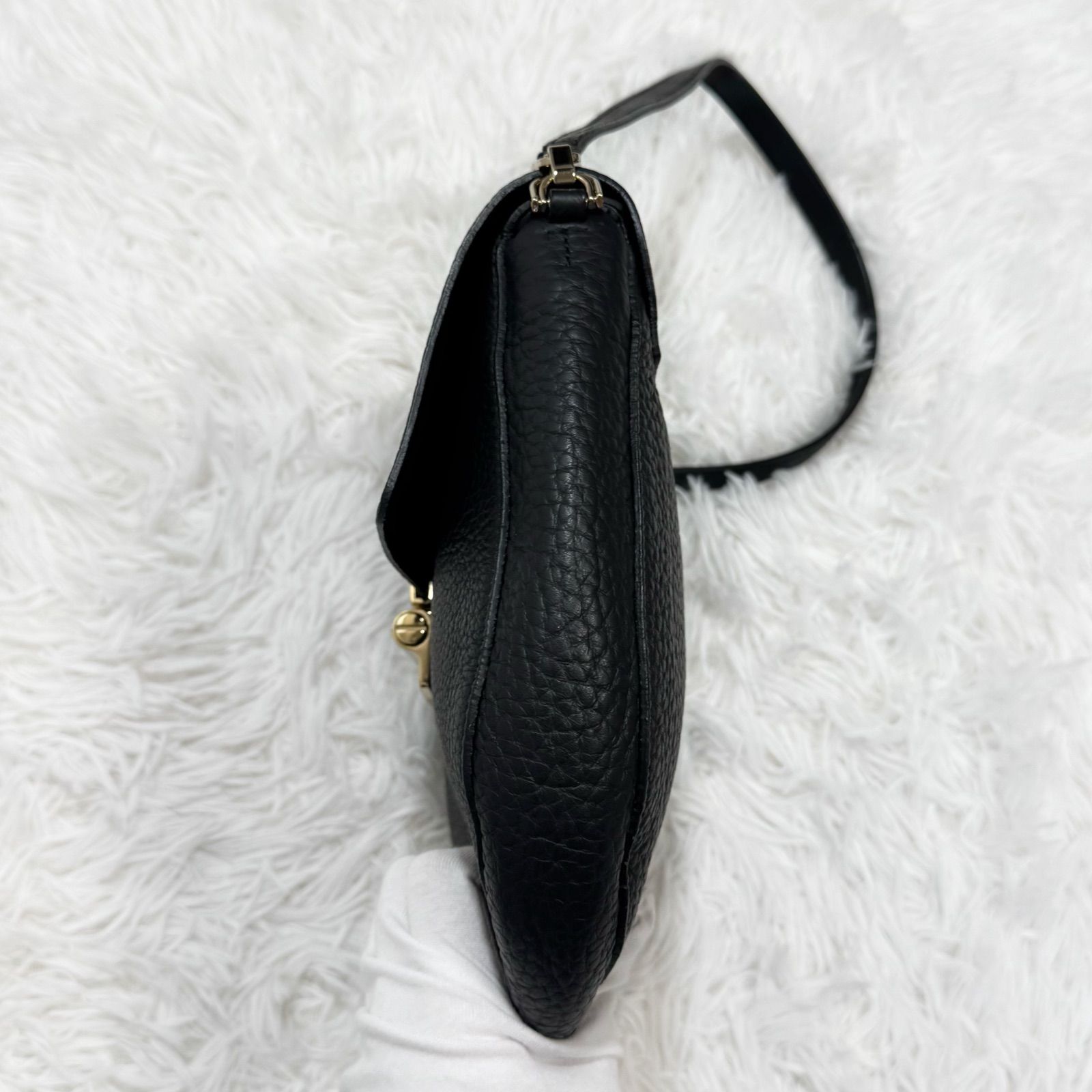 超美品！FURLA フルラ クラブ 2way ショルダーバッグ 肩がけ 斜めがけ 