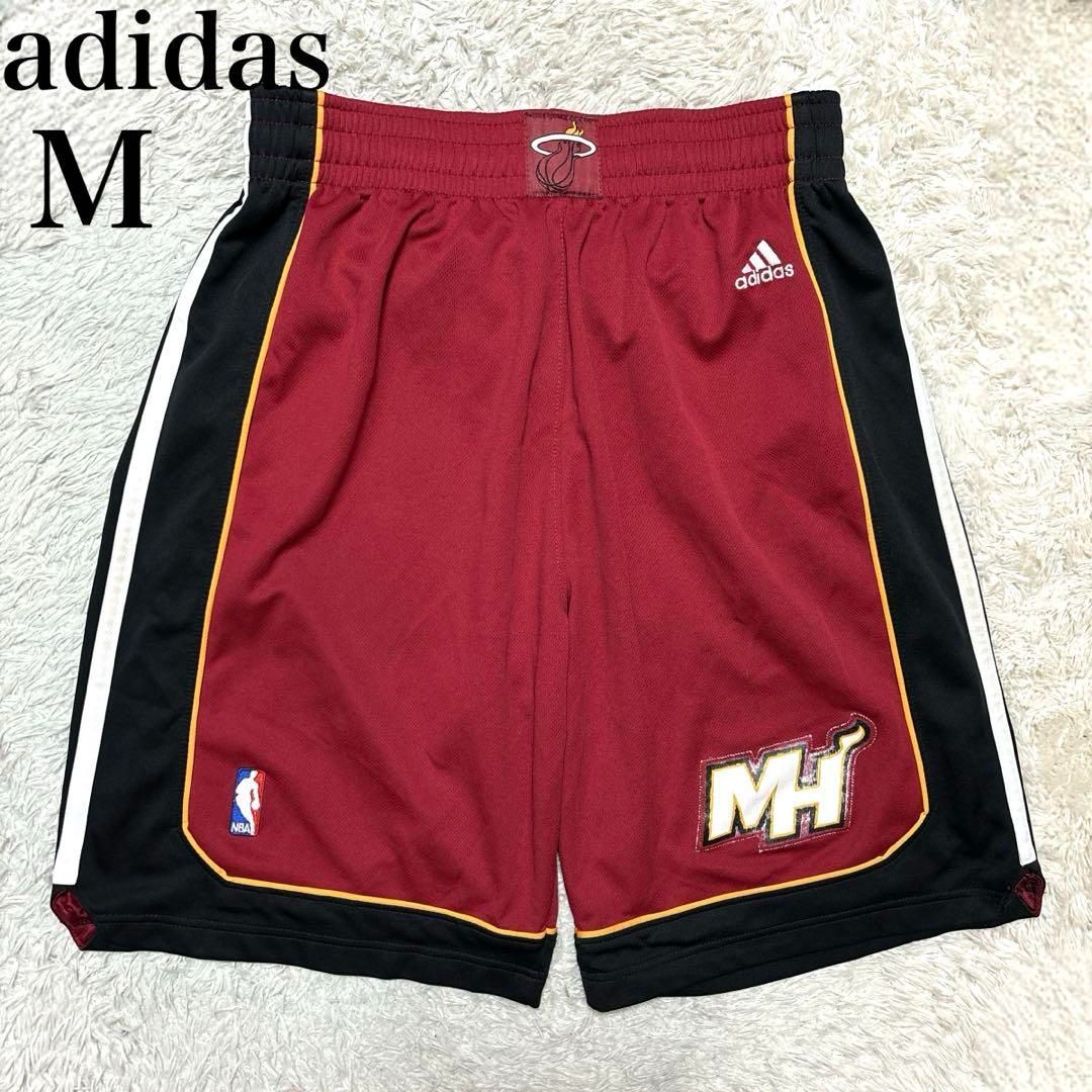 ナイキマイアミヒートNBA選手支給品Used プラクティスハーフパンツS