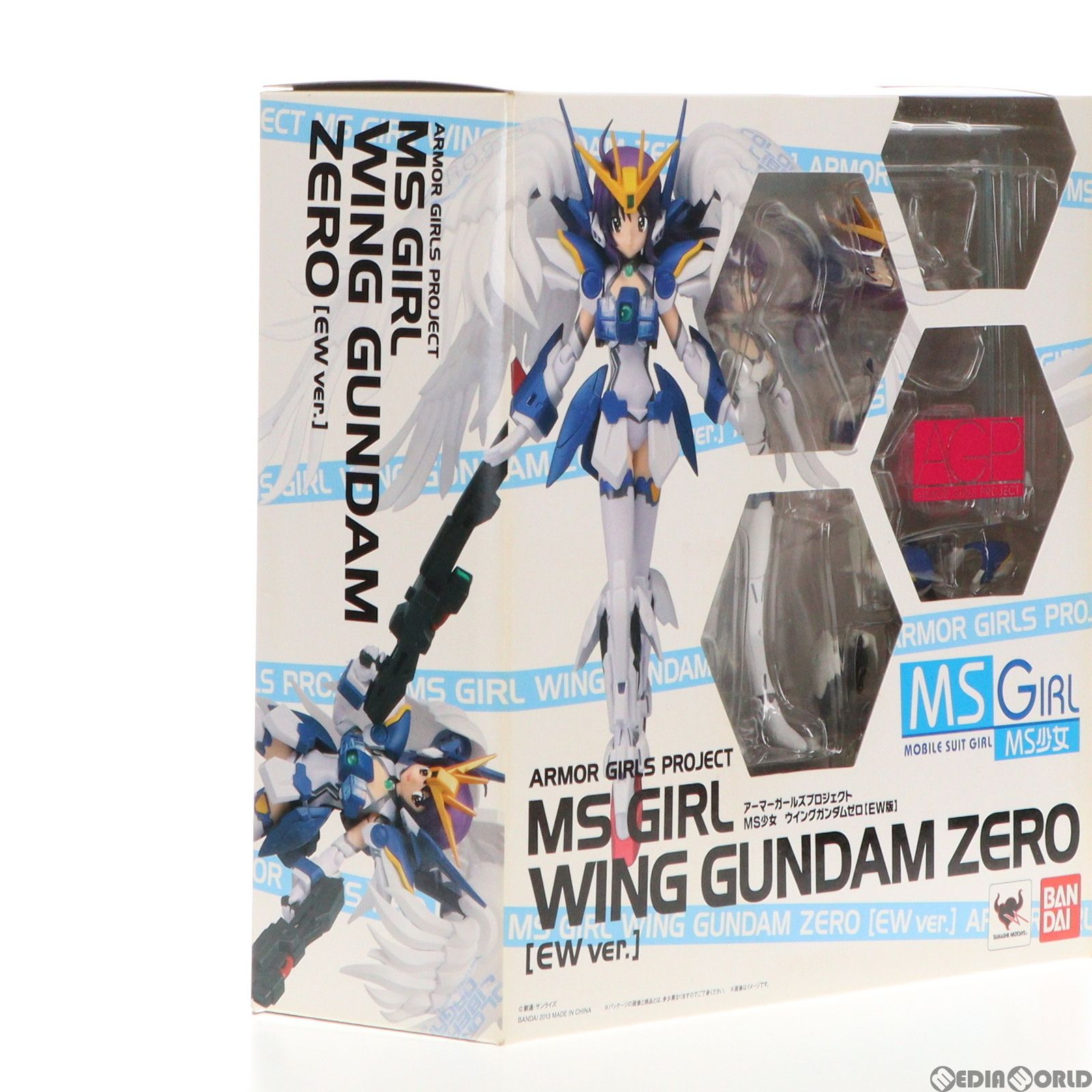 BANDAI - アーマーガールズプロジェクト MS少女 ウイングガンダムゼロ(EW版) 新機動戦記ガンダムW Endless Waltz(エンドレスワルツ) 完成品 可動フィギュア バンダイ アーマーガールズプロジェクト MS少女 ウイングガンダムゼロ(EW