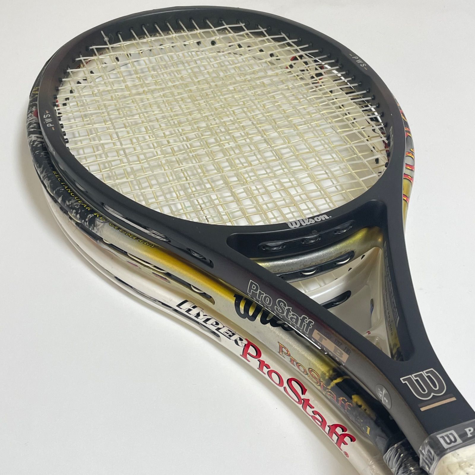 Wilson Pro Staff 5.5 - 5.1 - TOUR TB ウィルソン プロスタッフ 硬式テニスラケット 3本セット まとめ