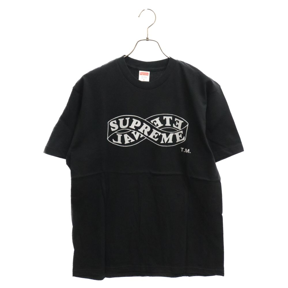 SUPREME (シュプリーム) 18AW Eternal Tee エターナル プリント クルーネック 半袖Tシャツ カットソー ブラック