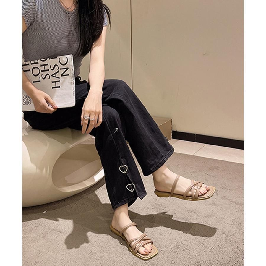 ペリーコ PELLICO SUNNY サンダル ストラップ スエード コルク 37 24cm