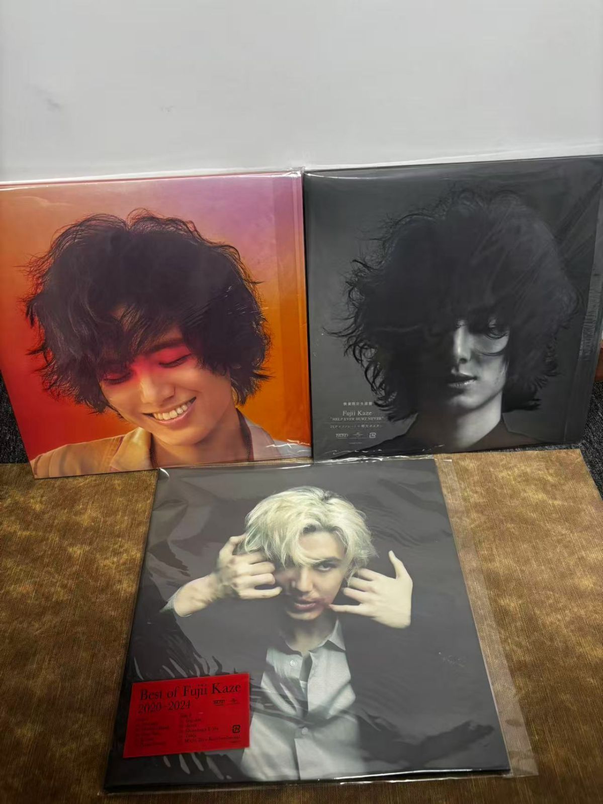 即購入OK 藤井風 アナログレコード 3 枚組セッ 全新未開封品