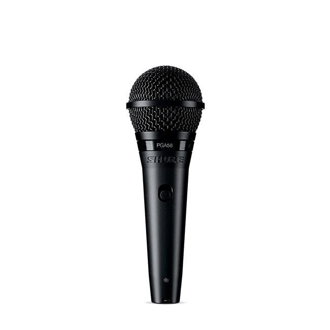 SHURE PGA58-QTR-J カーディオイド ダイナミック ボーカルマイクロホン