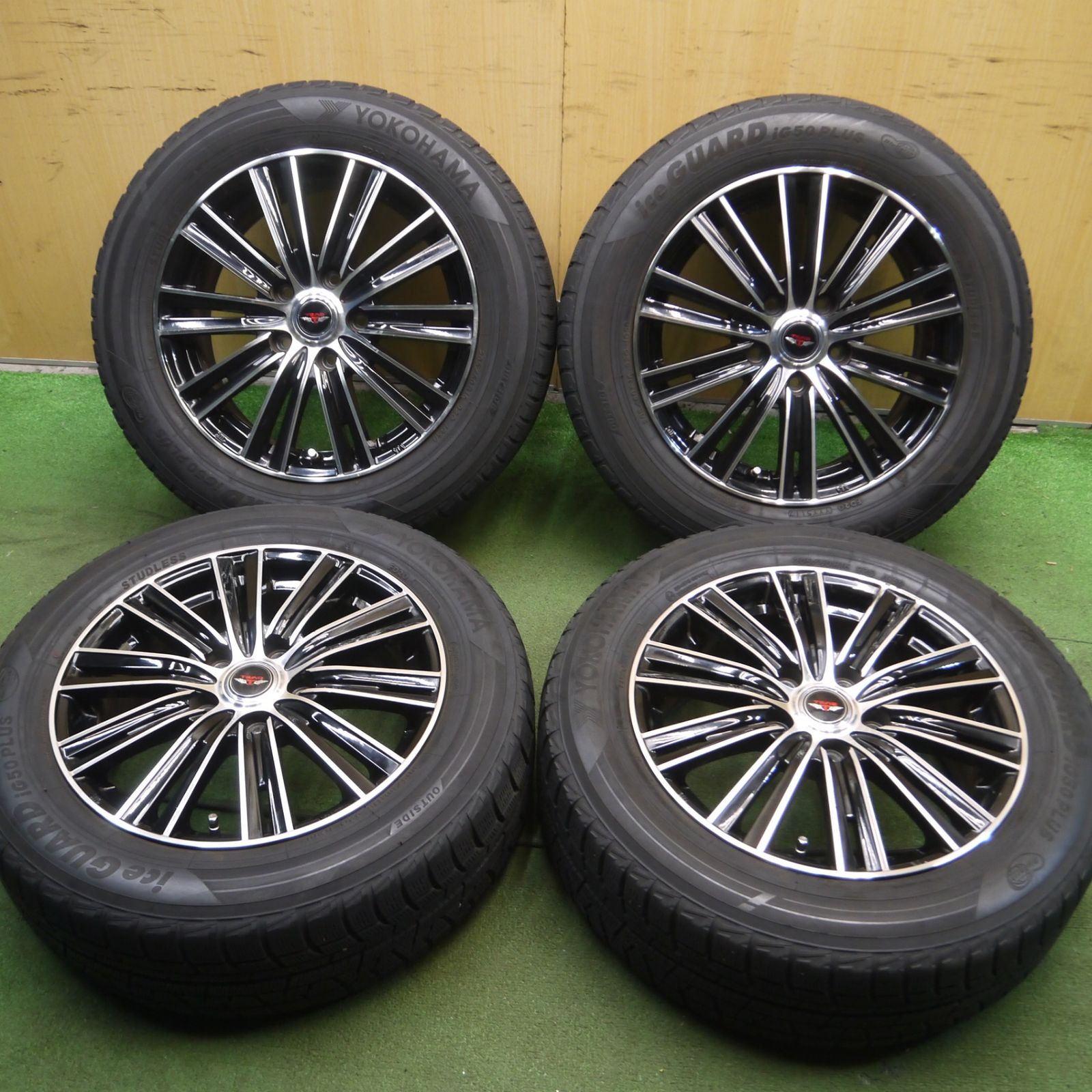 スタッドレスタイヤ 【205/60R16 96Q XL 2022-2024年製 YOKOHAMA(ヨコハマ) 間違う ice GUARD iG70】