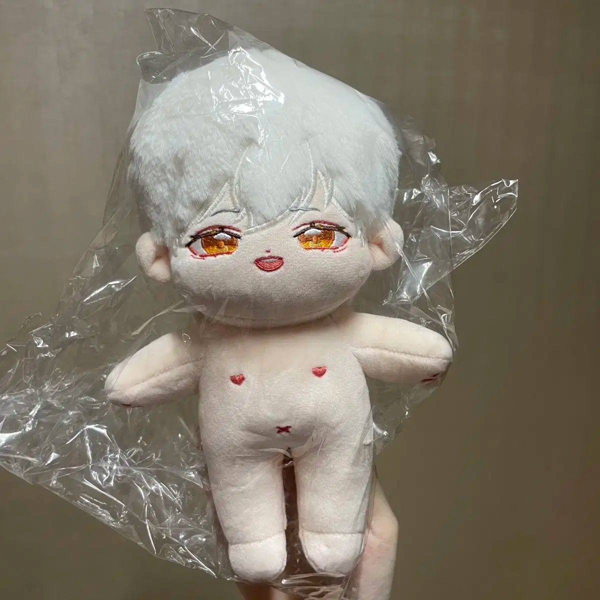 ぬいぐるみ本体 20cm ぬいぐるみ コットン ドール 無属性 ぬいぐるみ