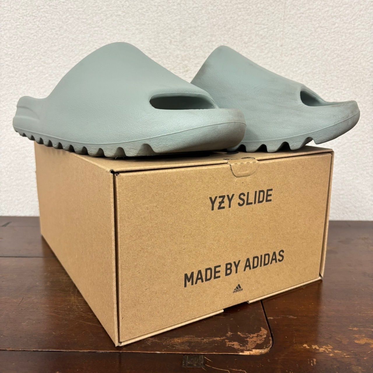 956 ADIDAS YEEZY SLIDE SALT 28.5㎝ - メルカリ