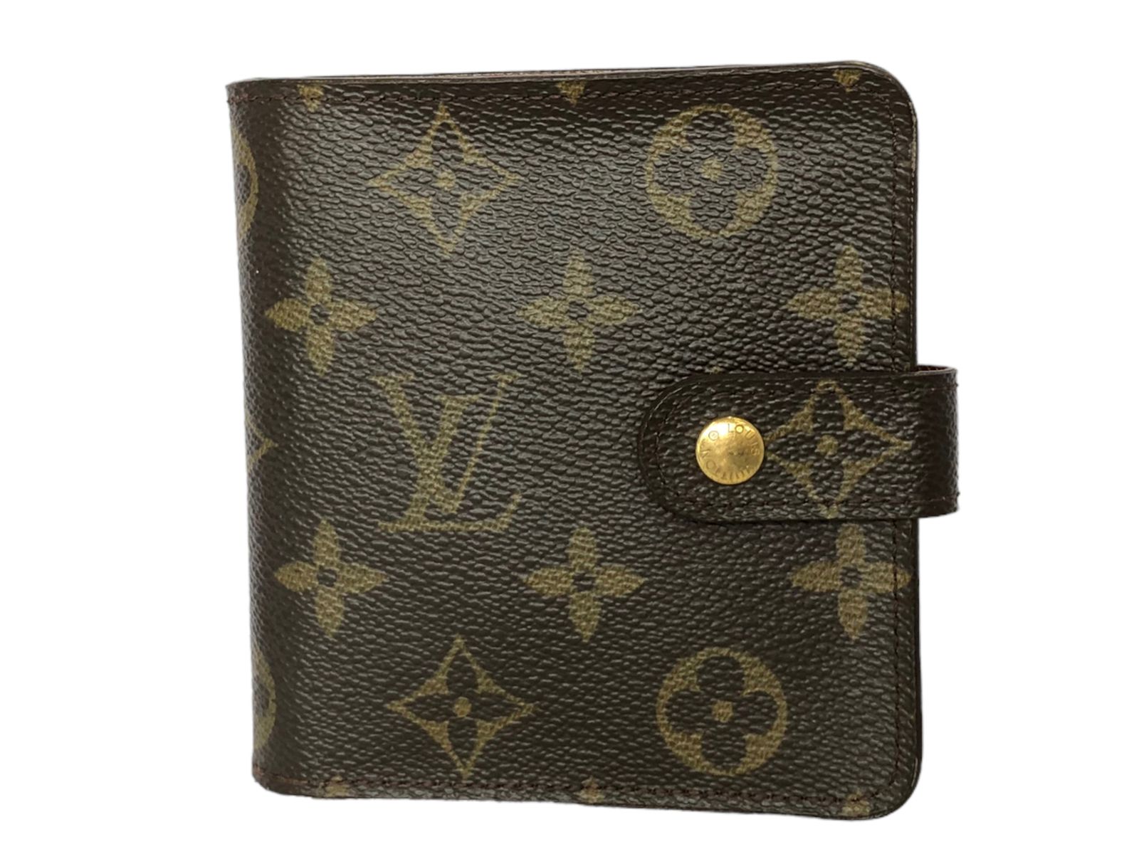 k*@様 ルイ ヴィトン◎コンパクトジップ モノグラム ラウンドファスナー モノ LOUIS VUITTON (ルイヴィトン) コンパクトジップ ラウンド