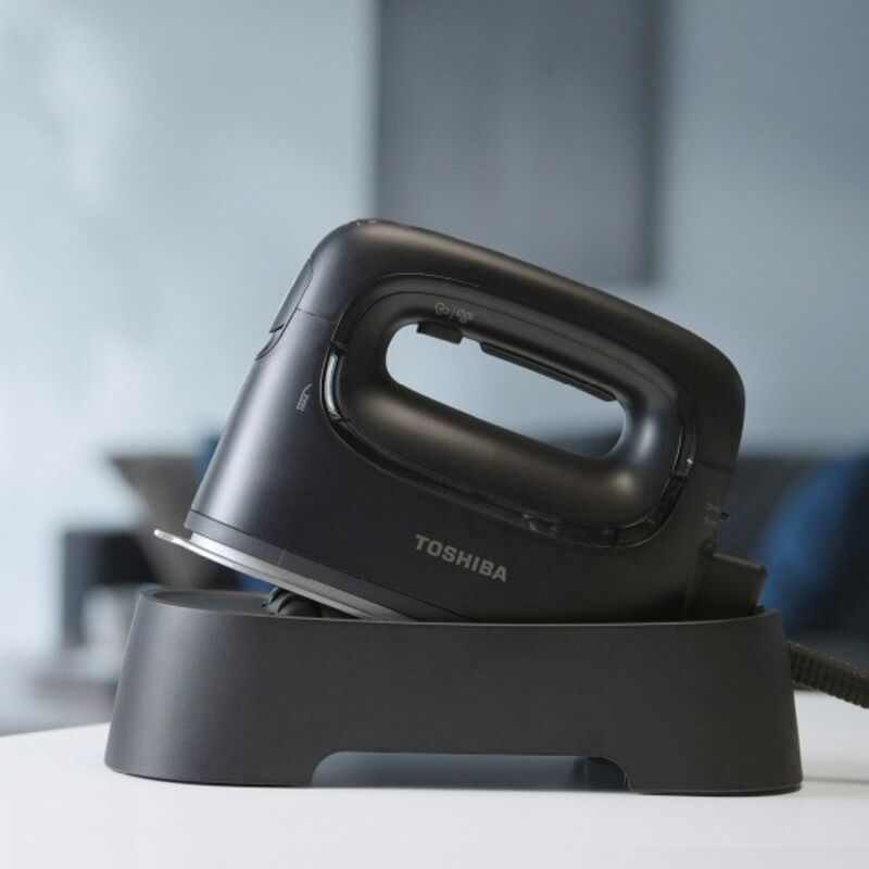 メーカー 東芝 TOSHIBA La Coo S TAS-X80 K ストーンブラック コードレス衣類スチーマー アイロン