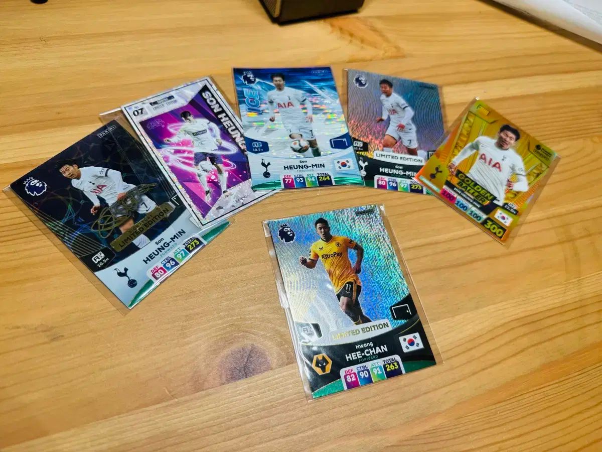 【雷市場（ポンジャン）商品韓国直送】 孫 興慜（ソン・フンミン） レア サッカー カード まとめ売り