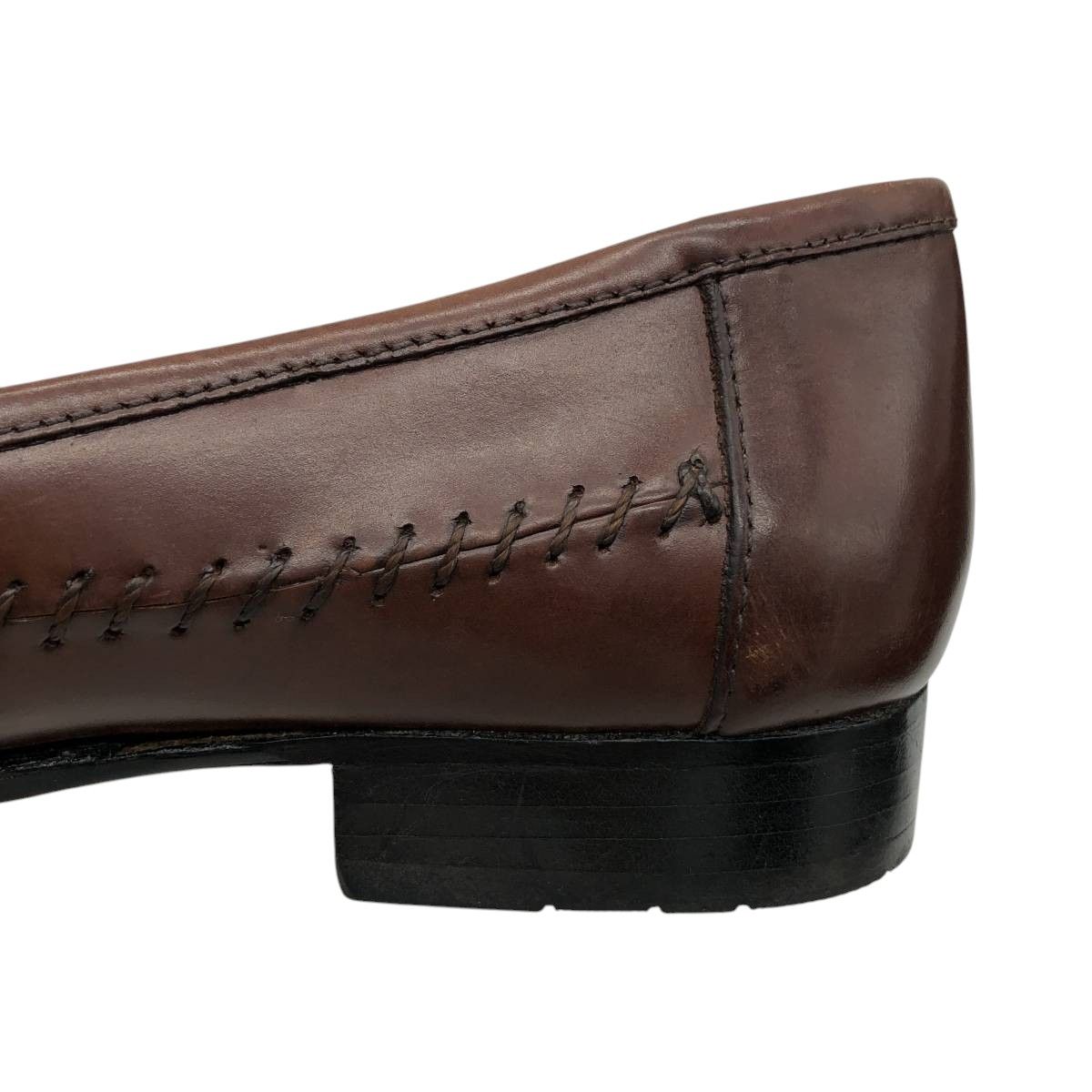  古着 ステイシーアダムス STACY ADAMS 編み込み タッセルローファー ８1 2 M メンズ26.5 cm相当 saa 013666 デッキシューズ 靴