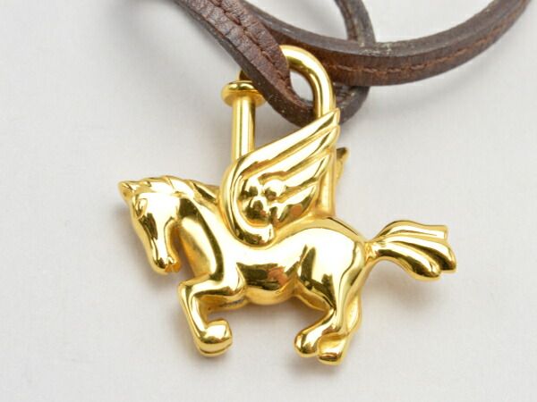 エルメス HERMES 1993年限定 カデナ ペガサス バッグチャーム