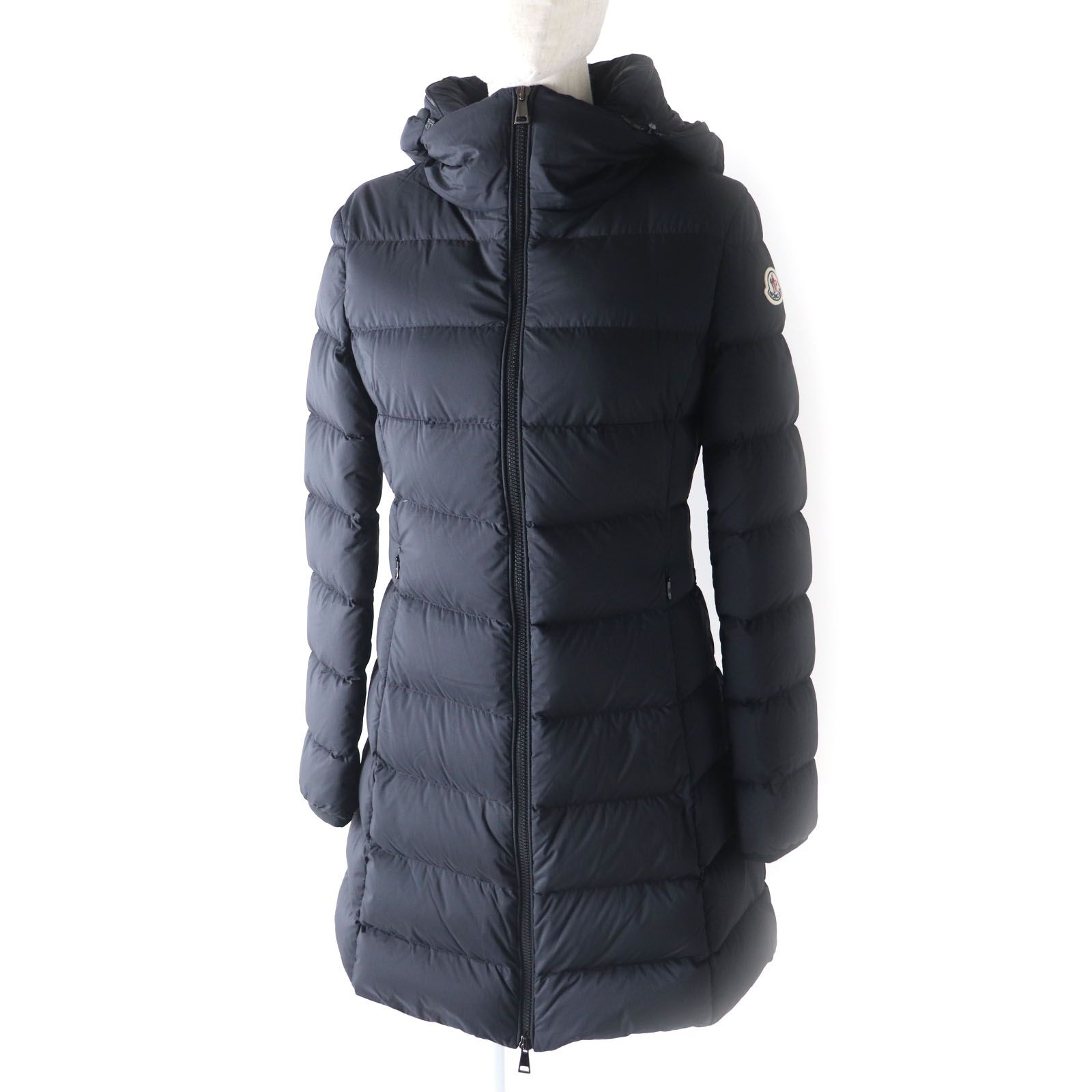 極美品 MONCLER モンクレール 21-22AW GIE ジエ フード・ロゴワッペン