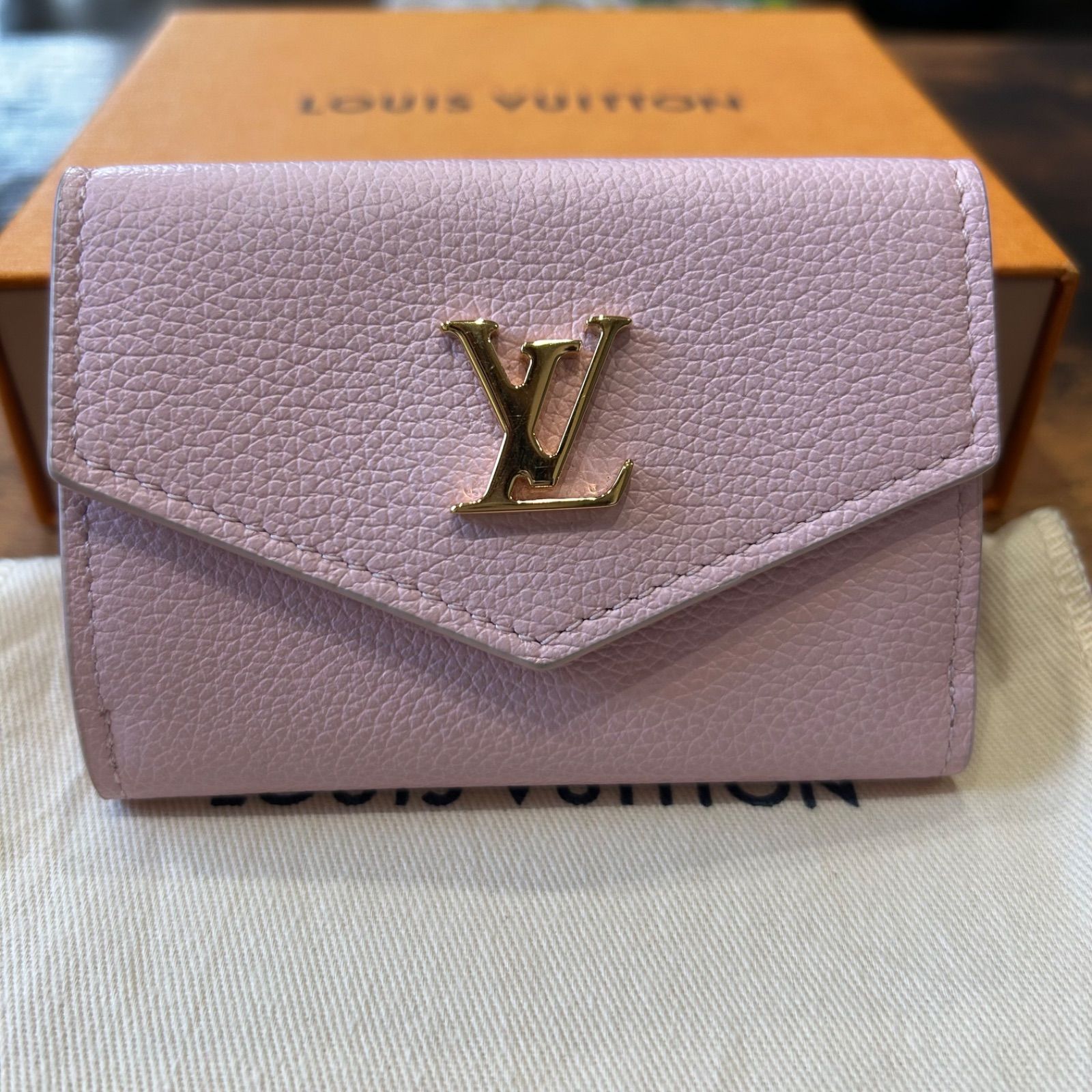最終値下げ！限定色【ルイヴィトン】 三つ折り財布 LOUIS VUITTON 