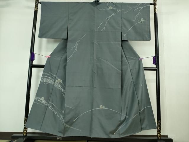 平和屋本店□極上 夏物 石川県指定無形文化財 夏牛首紬 白山工房