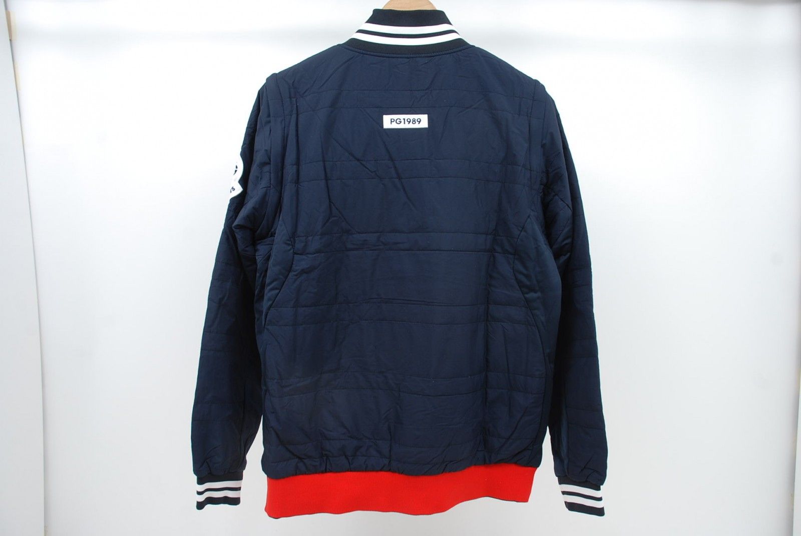 パーリーゲイツ　ブルゾン(中綿)　レディース 超美品)PEARLY GATES パーリーゲイツ 中綿リバーシブル2WAY