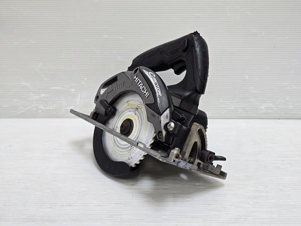品 日立工機 HITACHI 125mm コードレス丸のこ C 14DBL DC14.4V 5000min-1 最大切込47mm ブラック ○YR-19448○