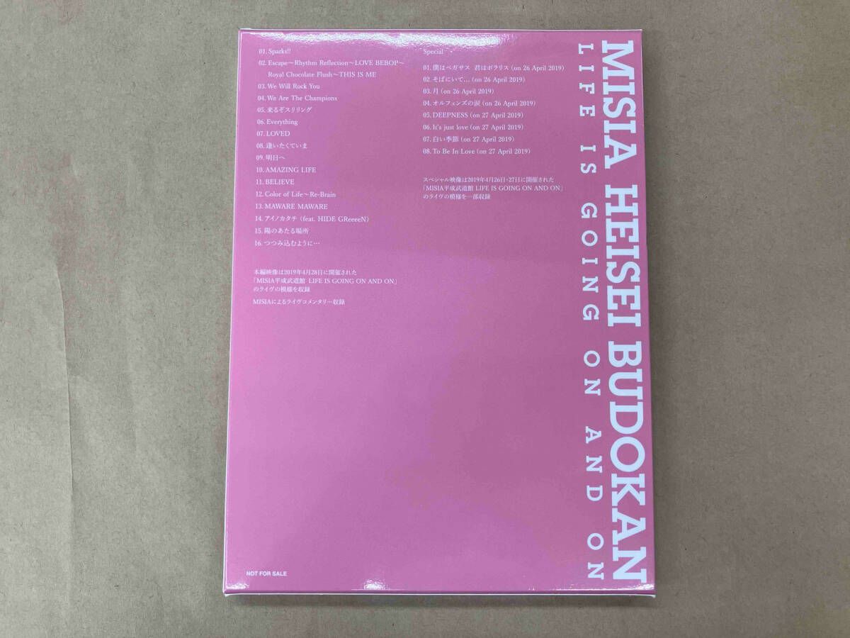初回限定　デジパック仕様　MISIA平成武道館 LIFE IS GOING ON MISIA平成武道館 LIFE IS GOING ON AND ON(Blu-ray Disc) - メルカリ