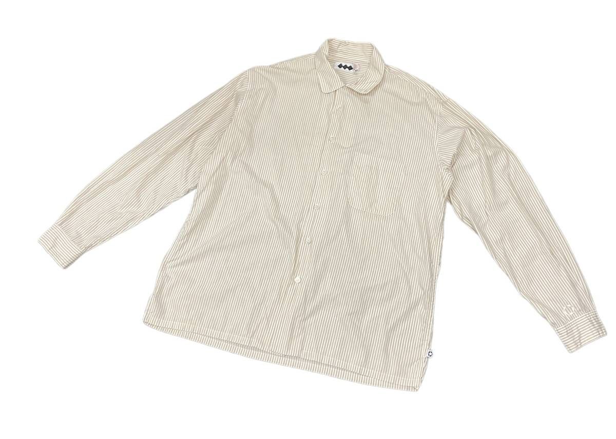 good enough グッドイナフ プリズナーシャツ ストライプ長袖シャツ