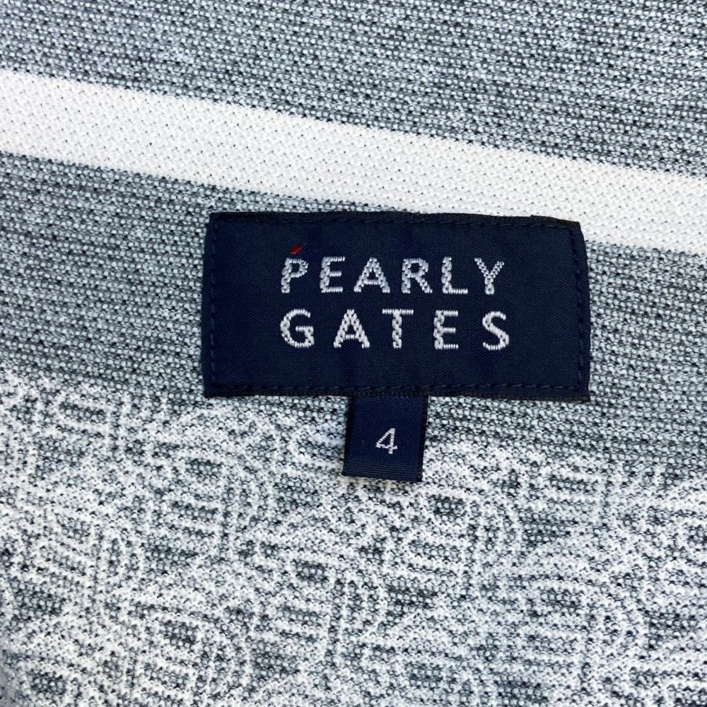 サイズ：4 PEARLY GATES パーリーゲイツ ハーフパンツ ロゴ 総柄