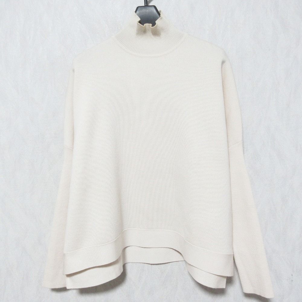 良品 21AW Ballsey ボールジー トゥモローランド ハイネック ワイドニット セーター 11-02-14-02204 S アイボリー レディース 古着 中古 良品 21AW Ballsey ボールジー トゥモローランド ハイネック