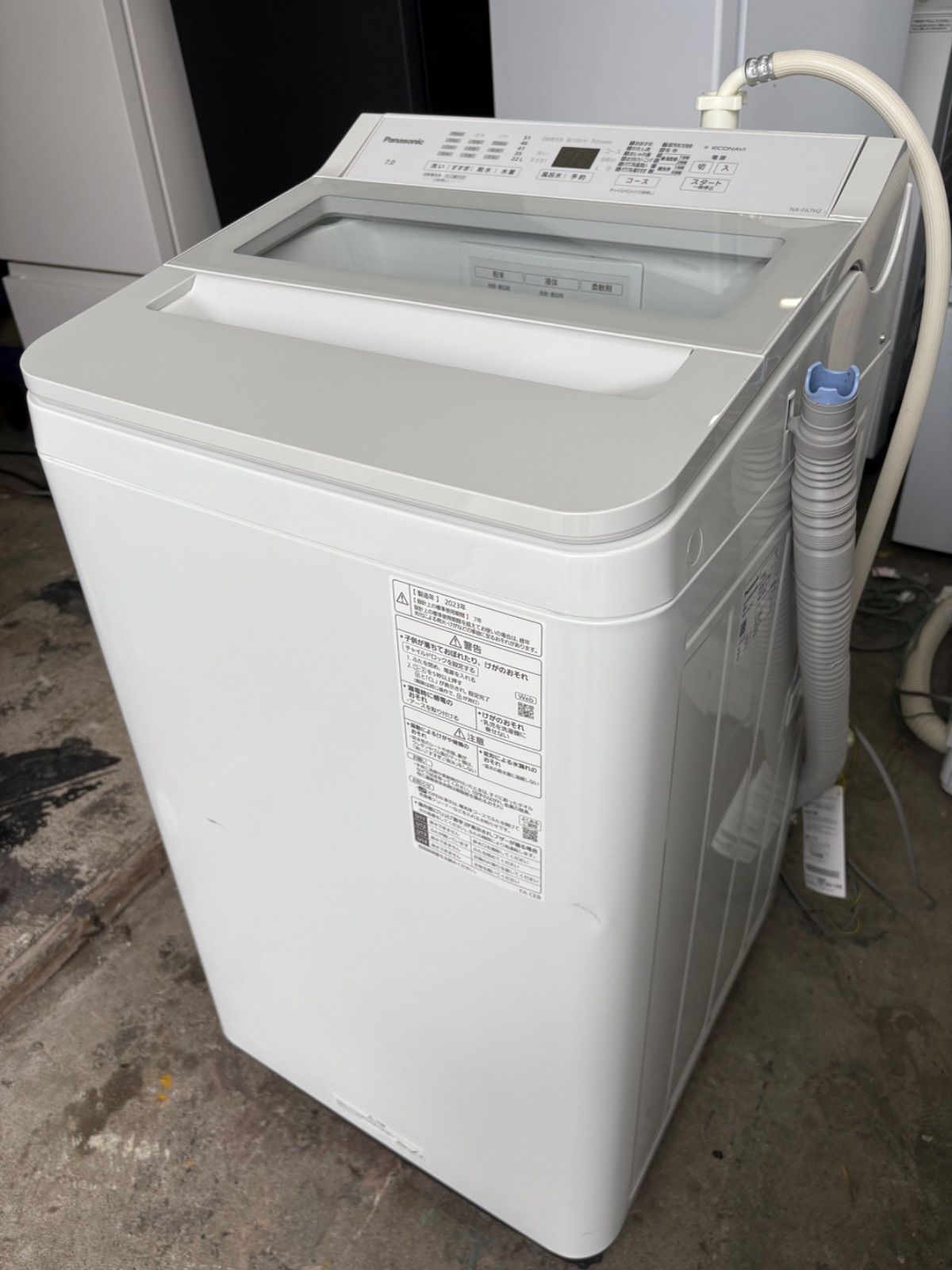 Panasonic 全自動洗濯機 7㎏ NA-FA7H2 2025年製