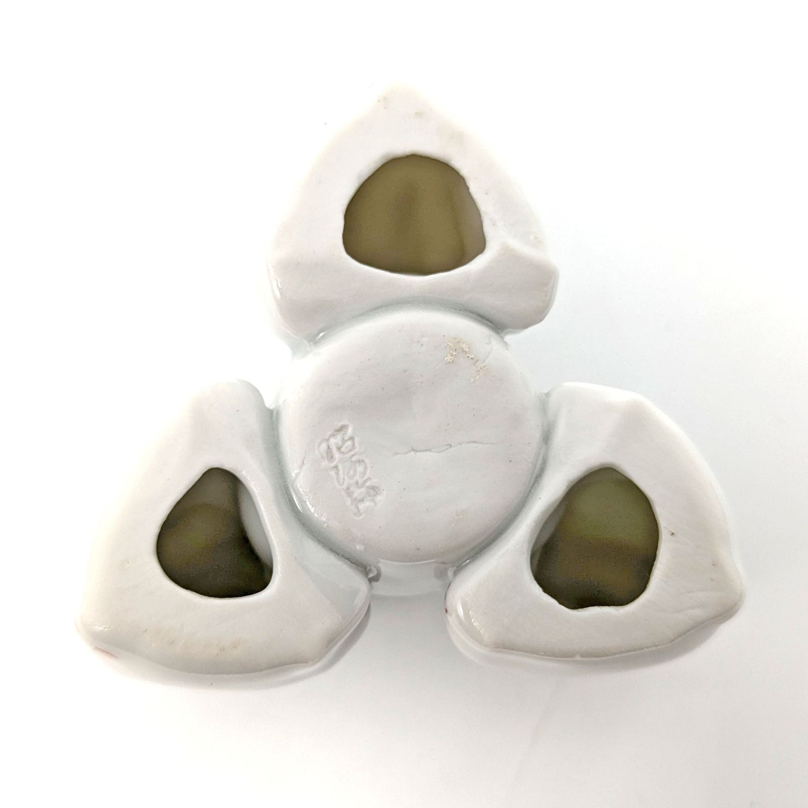 購入 高野昭阿弥・蓋置・色絵・三ツ兎・茶道具・No.240820-23・梱包