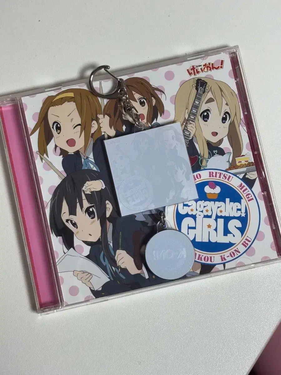 ムギさん専用。 けいおん！ CD + レコードスタイル キーホルダー セット cagayake