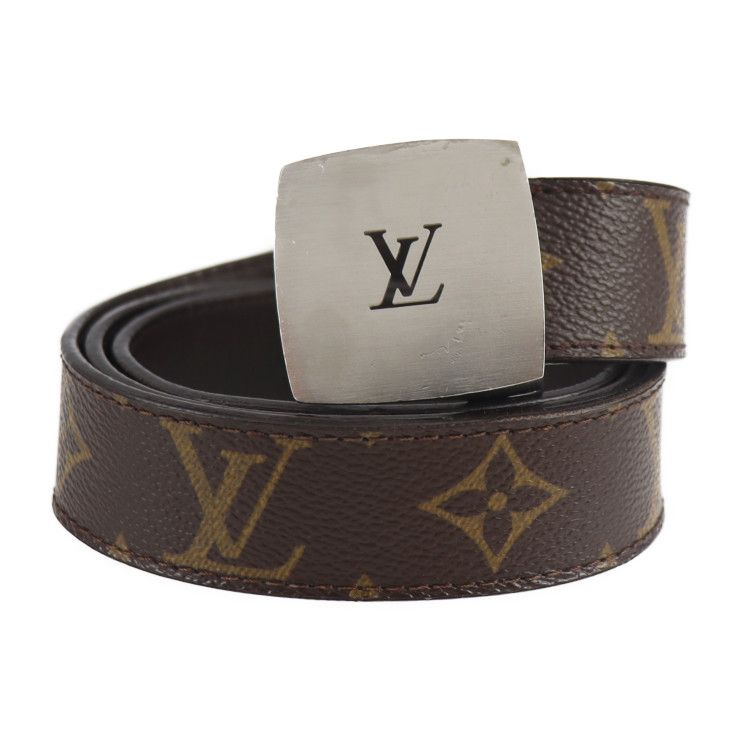 LOUIS VUITTON ルイ ヴィトン サンチュール LV カット ベルト M6888V