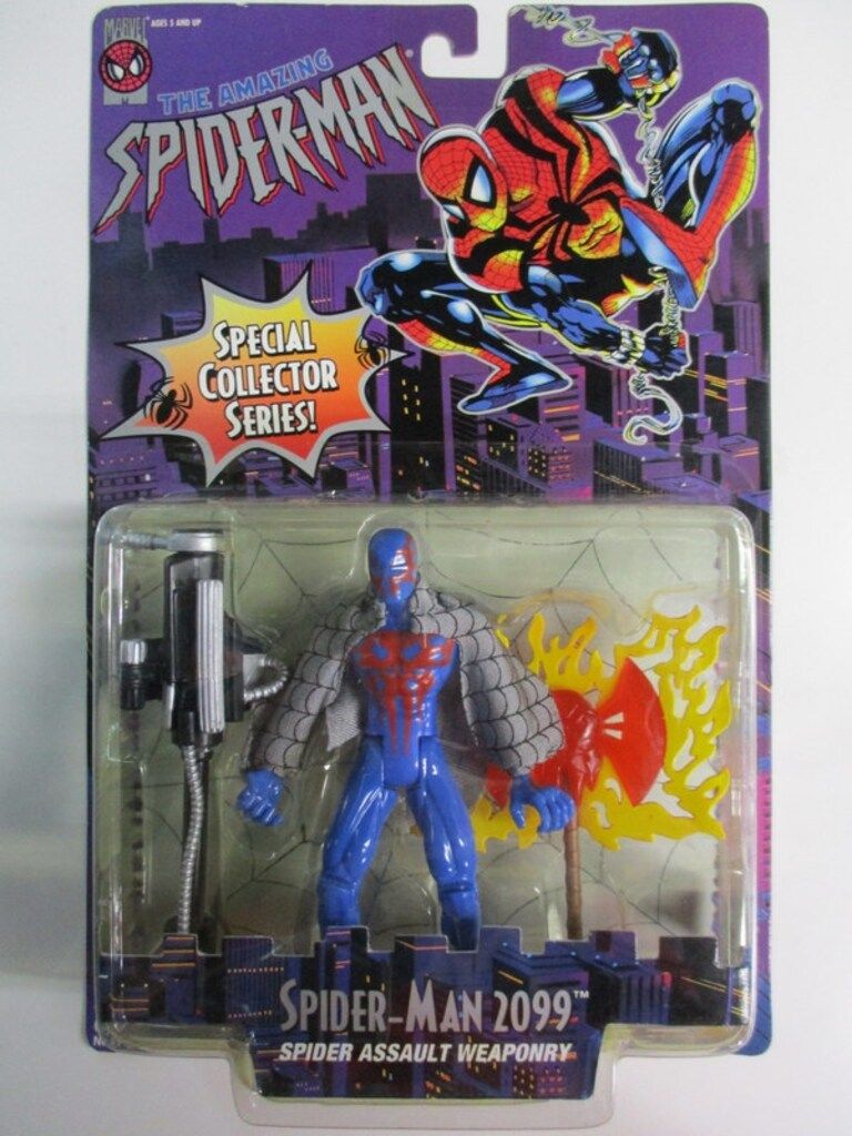 ホットロード他18巻セット TOYBIZ SPECIAL COLLECTOR SERIES SPIDER MAN 2099 (斧パーツ 黄/赤) 5