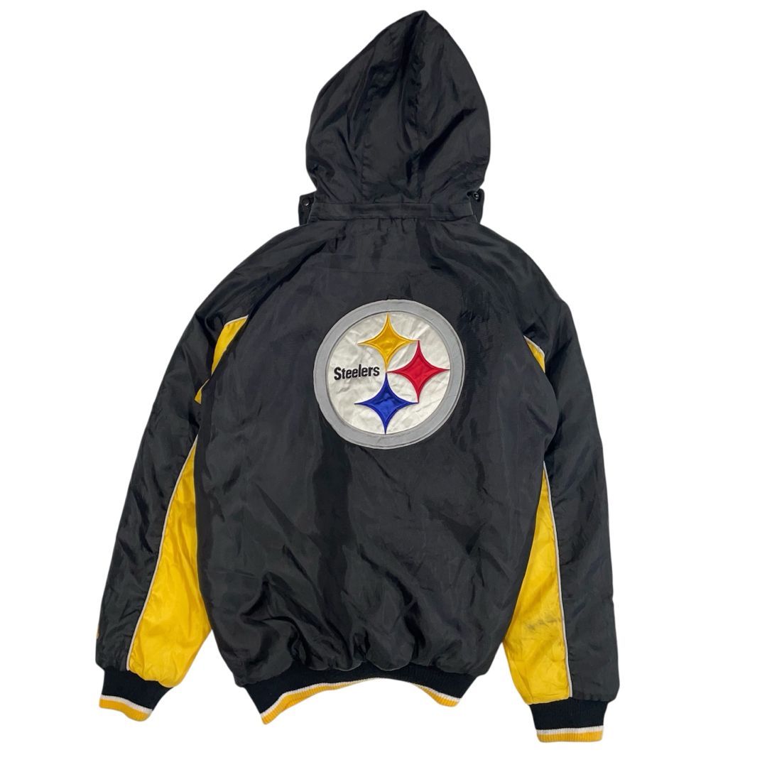 NFL ピッツバーグスティーラーズ  中綿ナイロンジャケット XL NFL ピッツバーグスティーラーズ 中綿ナイロンジャケット XL - メルカリ