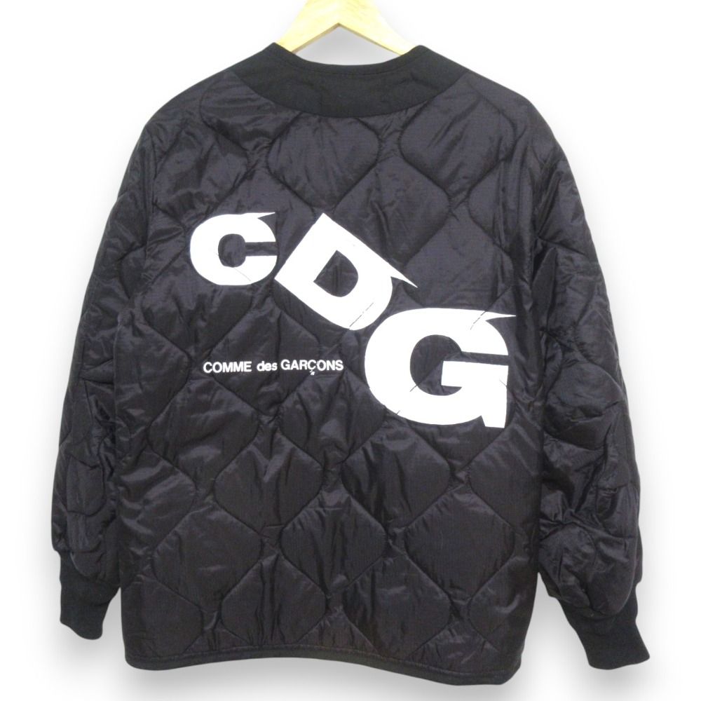 美品 CDG x ALPHA コムデギャルソン×アルファ 中綿 ナイロンジャケット 