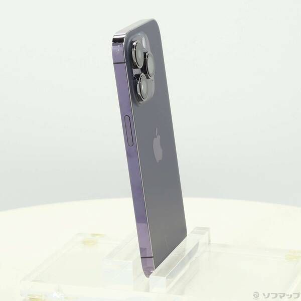 中古品〕 iPhone14 Pro 256GB ディープパープル MQ1E3J／A SIM
