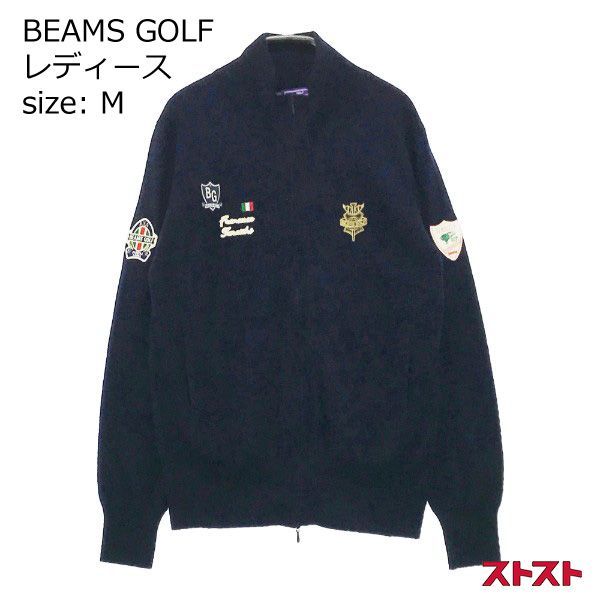 BEAMS GOLF ビームスゴルフ 85-15-0018-819 カシミヤ混 ニットカーディガン M ［240101014483］ - メルカリ