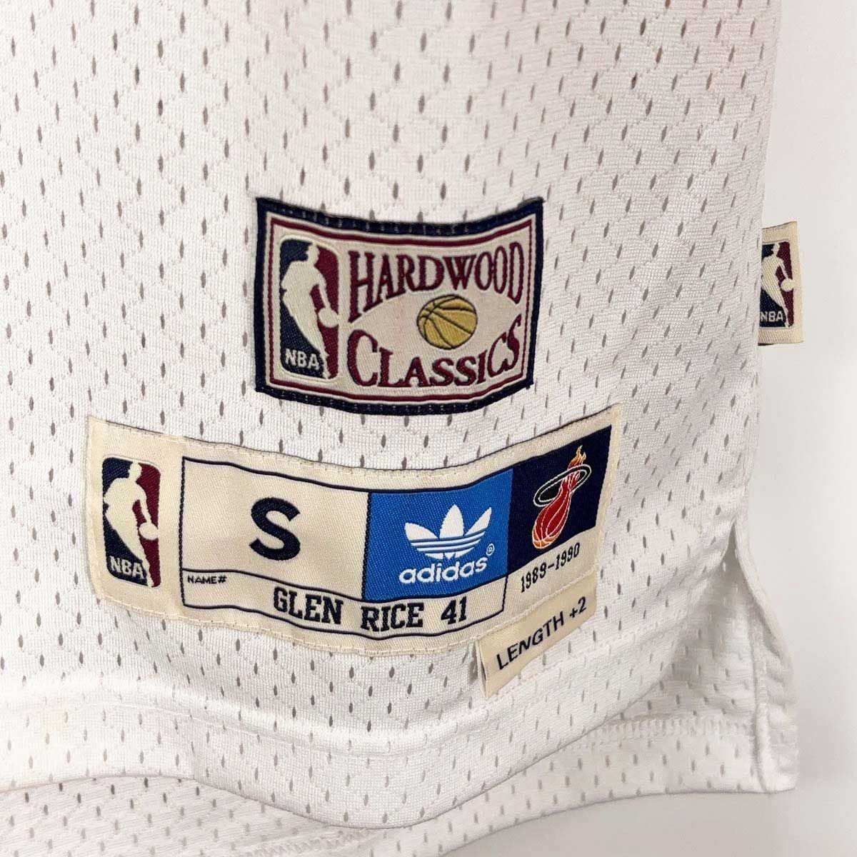 アディダス マイアミ・ヒート #41 グレン・ライス ユニフォーム 1989