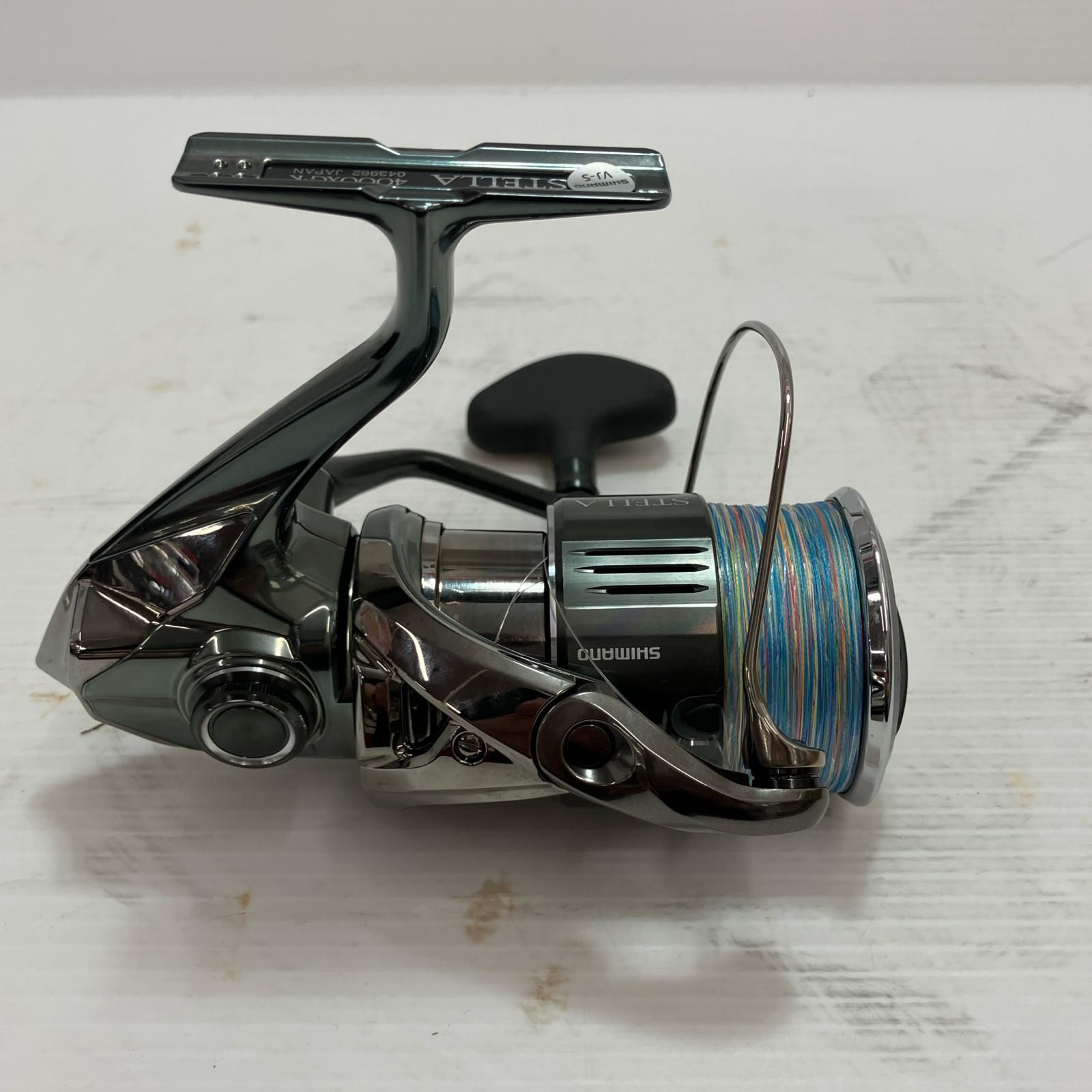 SHIMANO - SHIMANO シマノ リール スピニングリール 22ステラ 4000XG 043962 ポーチ付 シマノ シマノ '22 STELLA(ステラ) 4000XG (スピニングリール