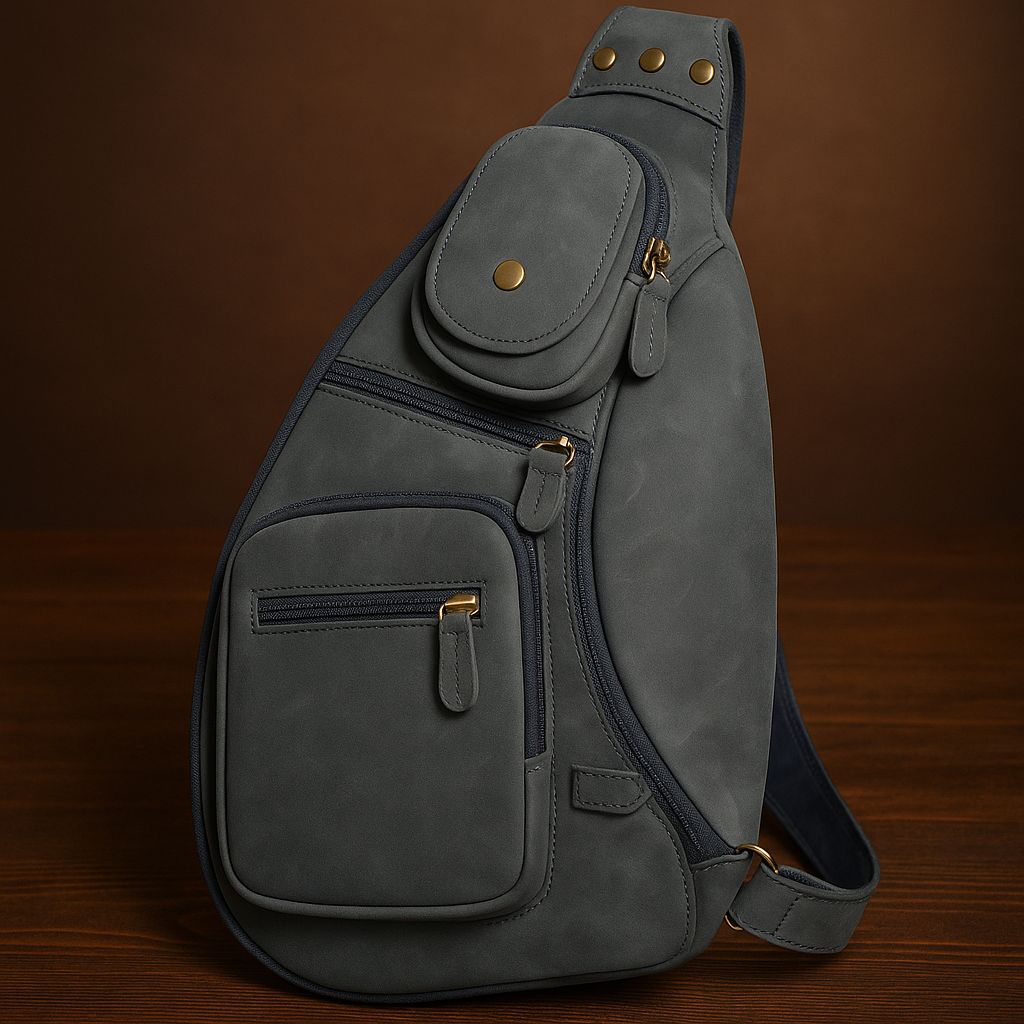 ♥ TIDING 本革 ワンショルダーバッグ メンズ 斜めがけ ボディバッグ 牛革 レザー おしゃれ 大容量