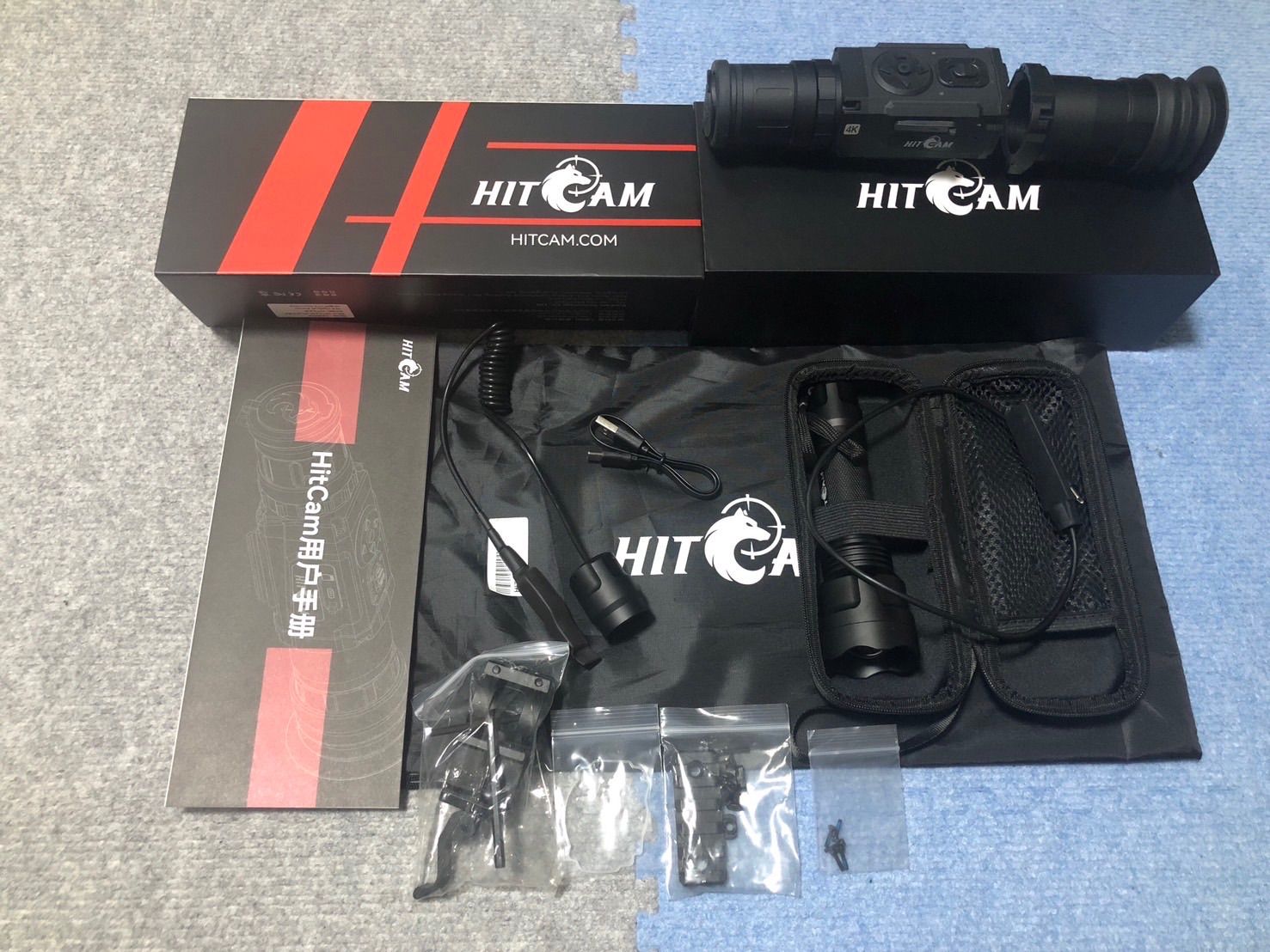 クーポンあり◎HitCam 4K 10X コンプリートセット 日本語マニュアル 
