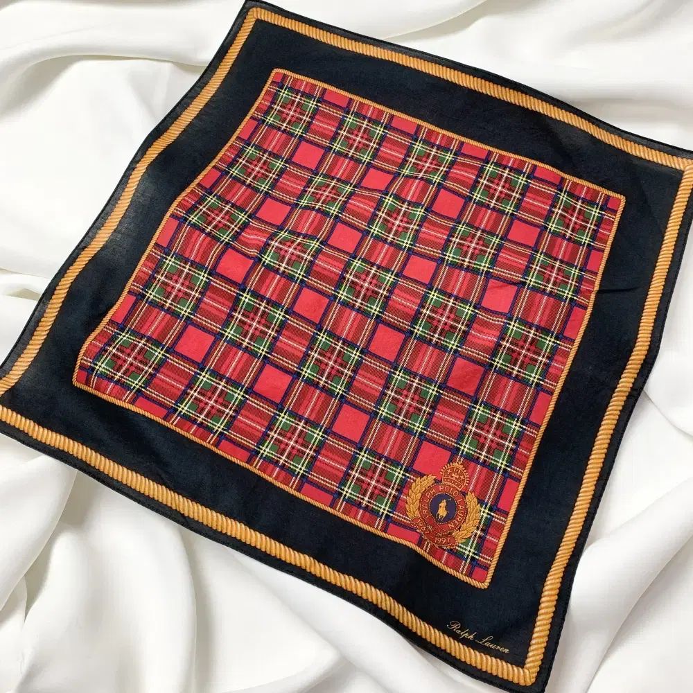 POLO Ralph Lauren（ポロ） Ralph Lauren(ラルフローレン) プチ スカーフ ヴィンテージ ハンカチ