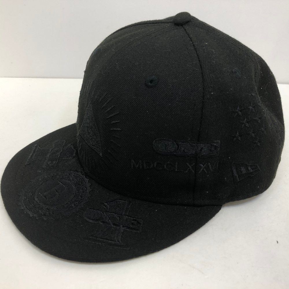 07w0382 NEW ERA ニューエラ フリーメイソン ブラック 黒 7 5/8 59FIFTY キャップ 【中古品】 - メルカリ