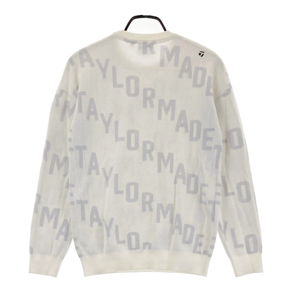 サイズ：L TAYLOR MADE テーラーメイド ニット セーター ホワイト系