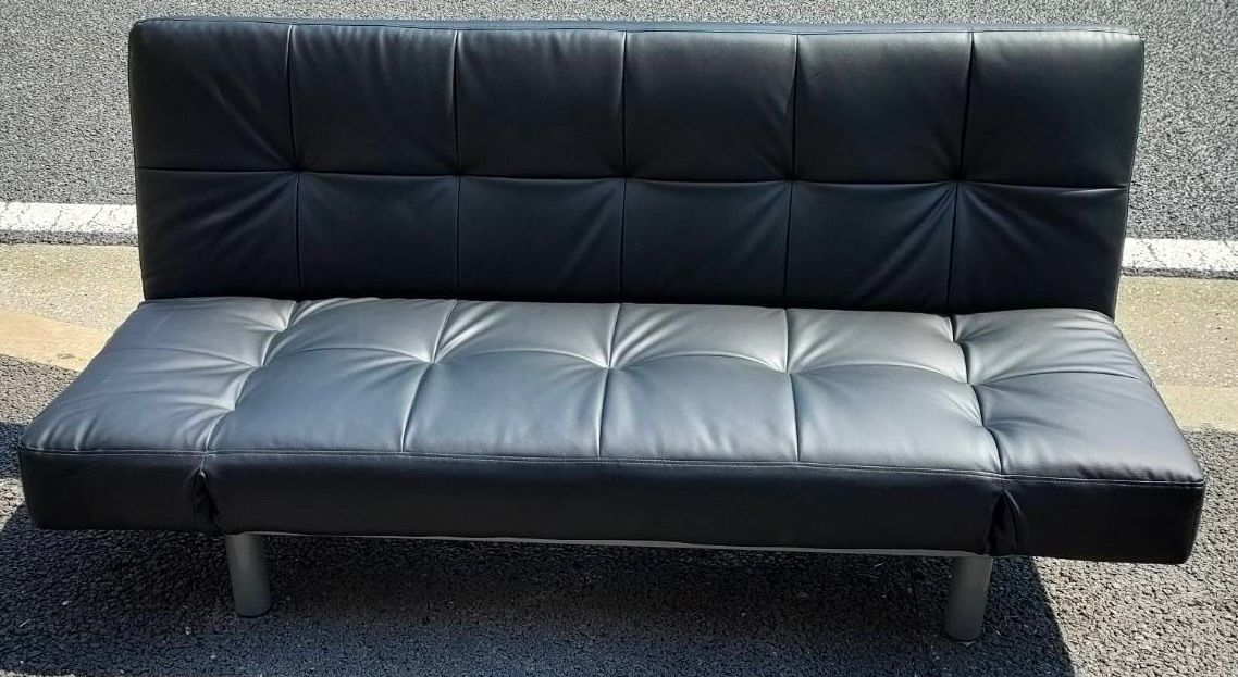 汚れに強い合成皮革 ソファベッド